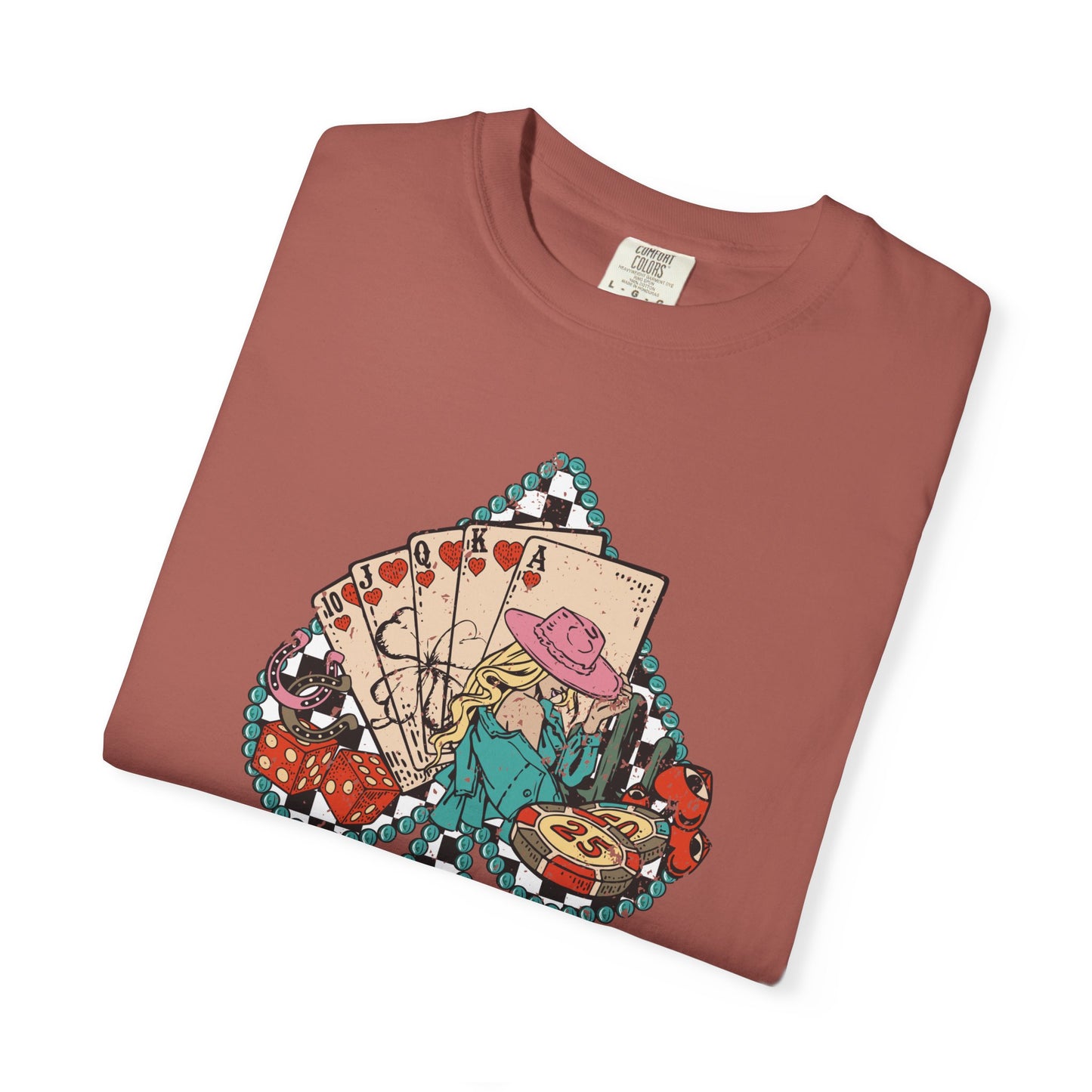 Ace of Spades Floral Card Tee