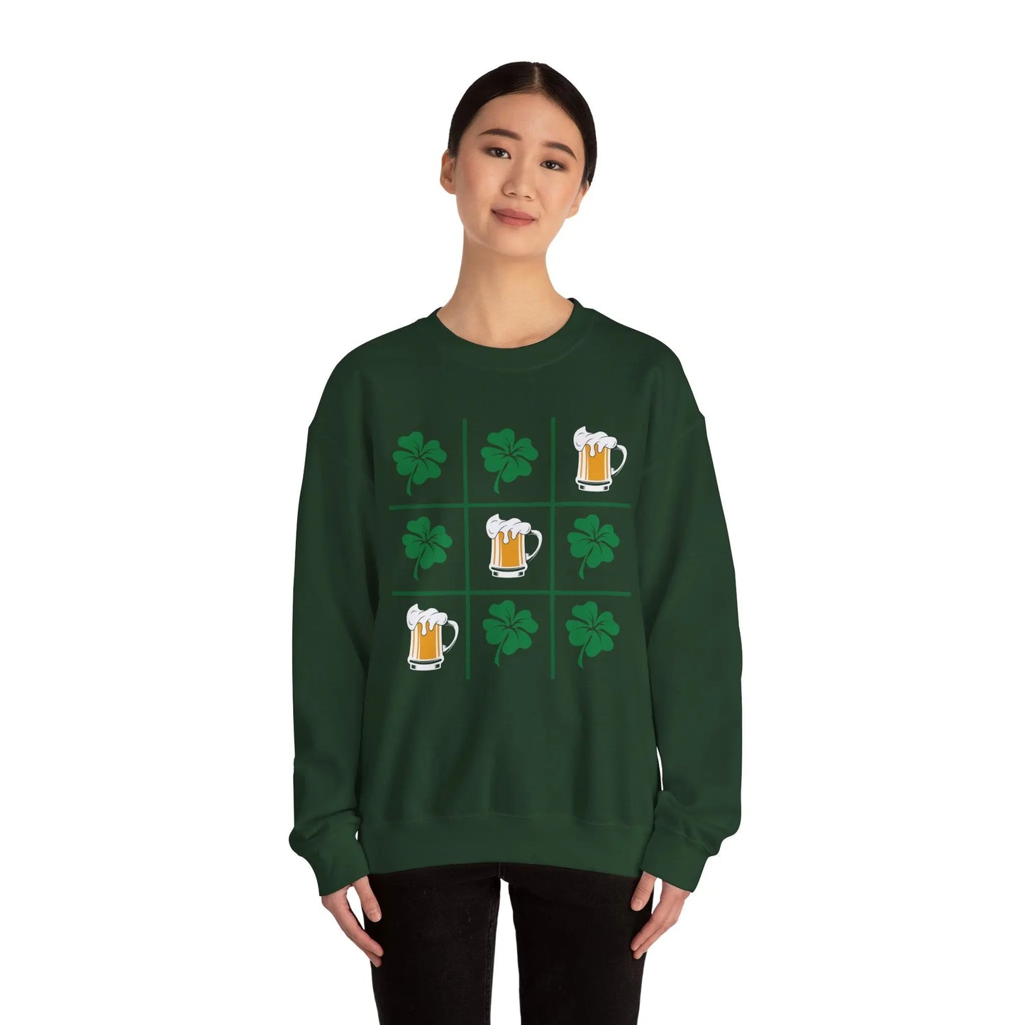 Irish Tic-Tac-Toe Sweatshirt Printify