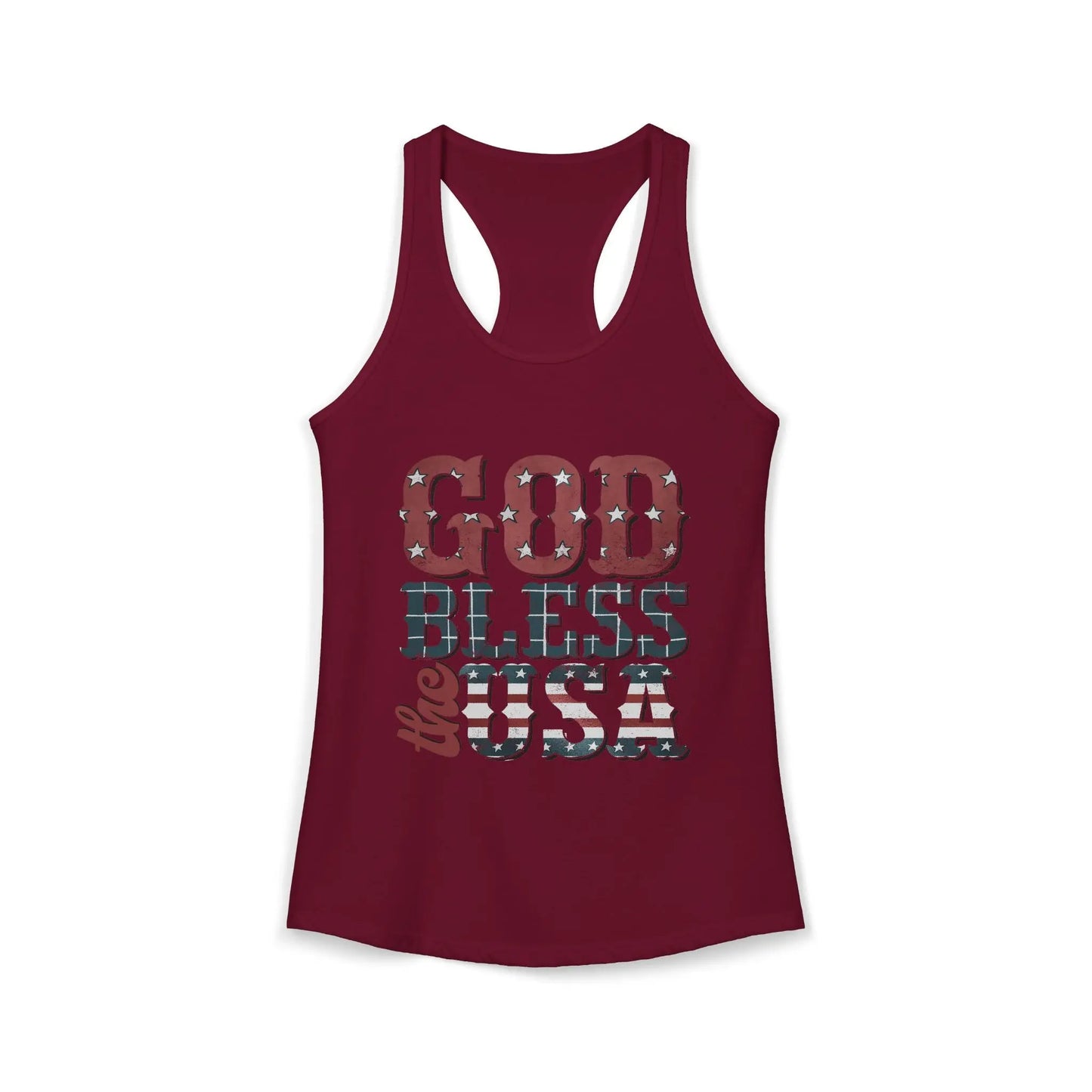 God Bless the USA Racerback Tank image 12