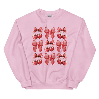 Cherries & Bows Sweatshirt image 3