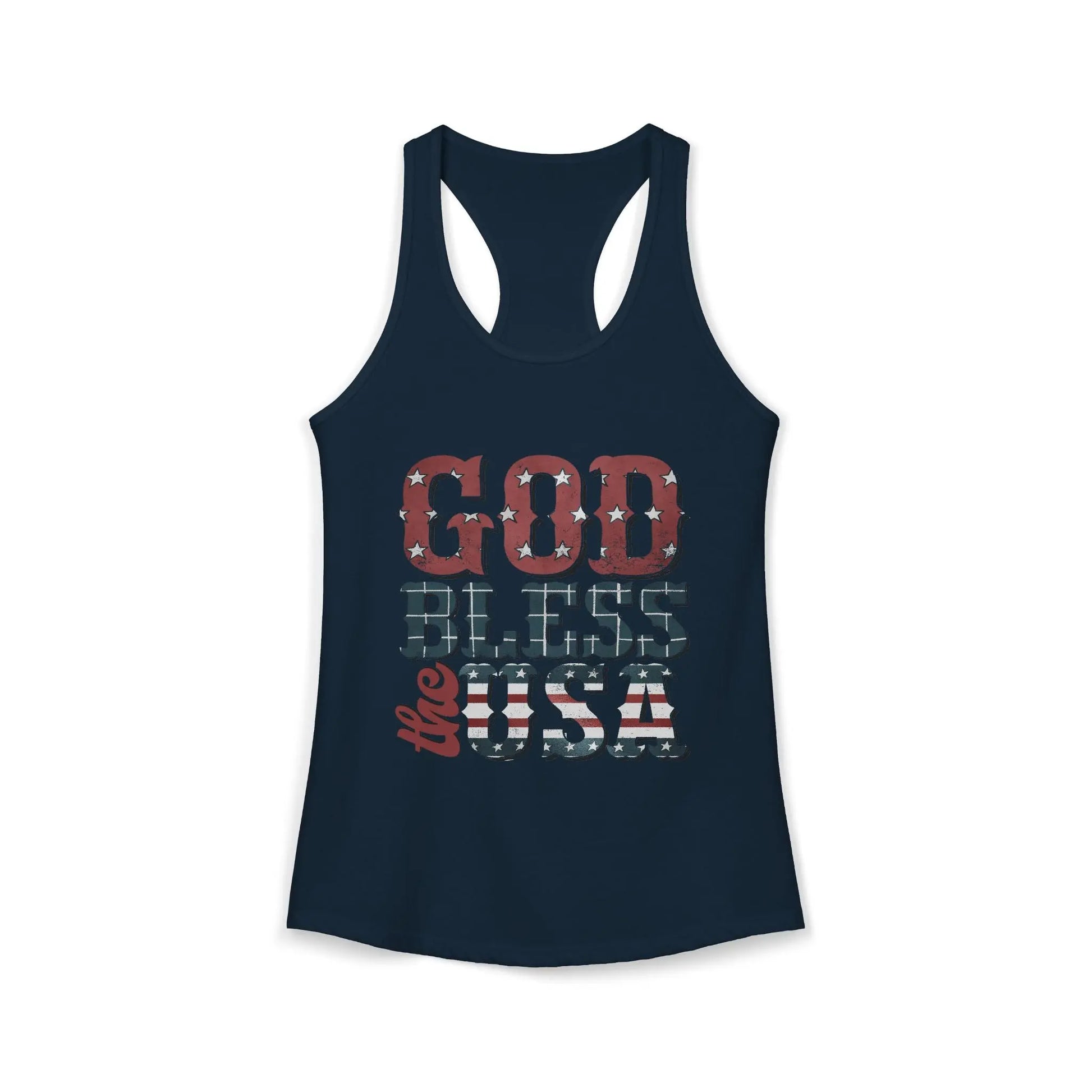 God Bless the USA Racerback Tank image 8