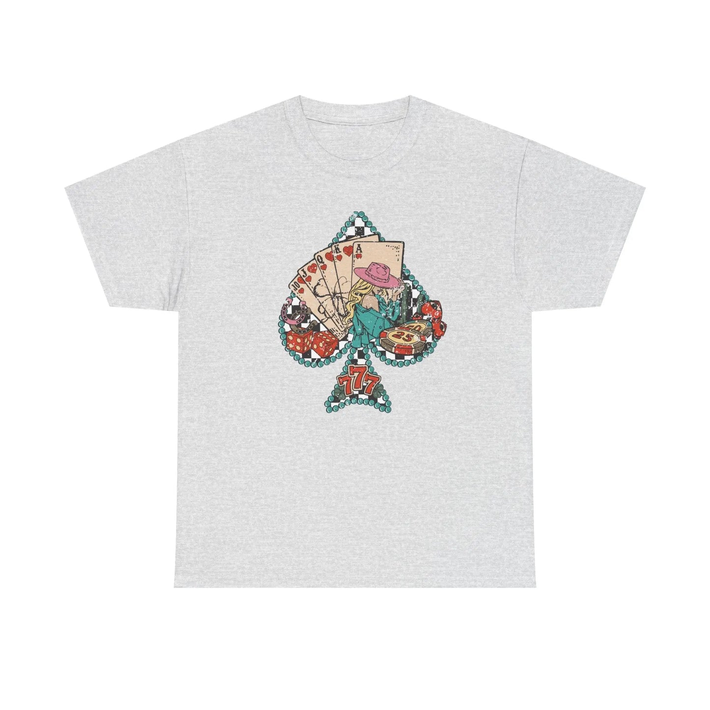 Spade Floral Tarot Tee image 2