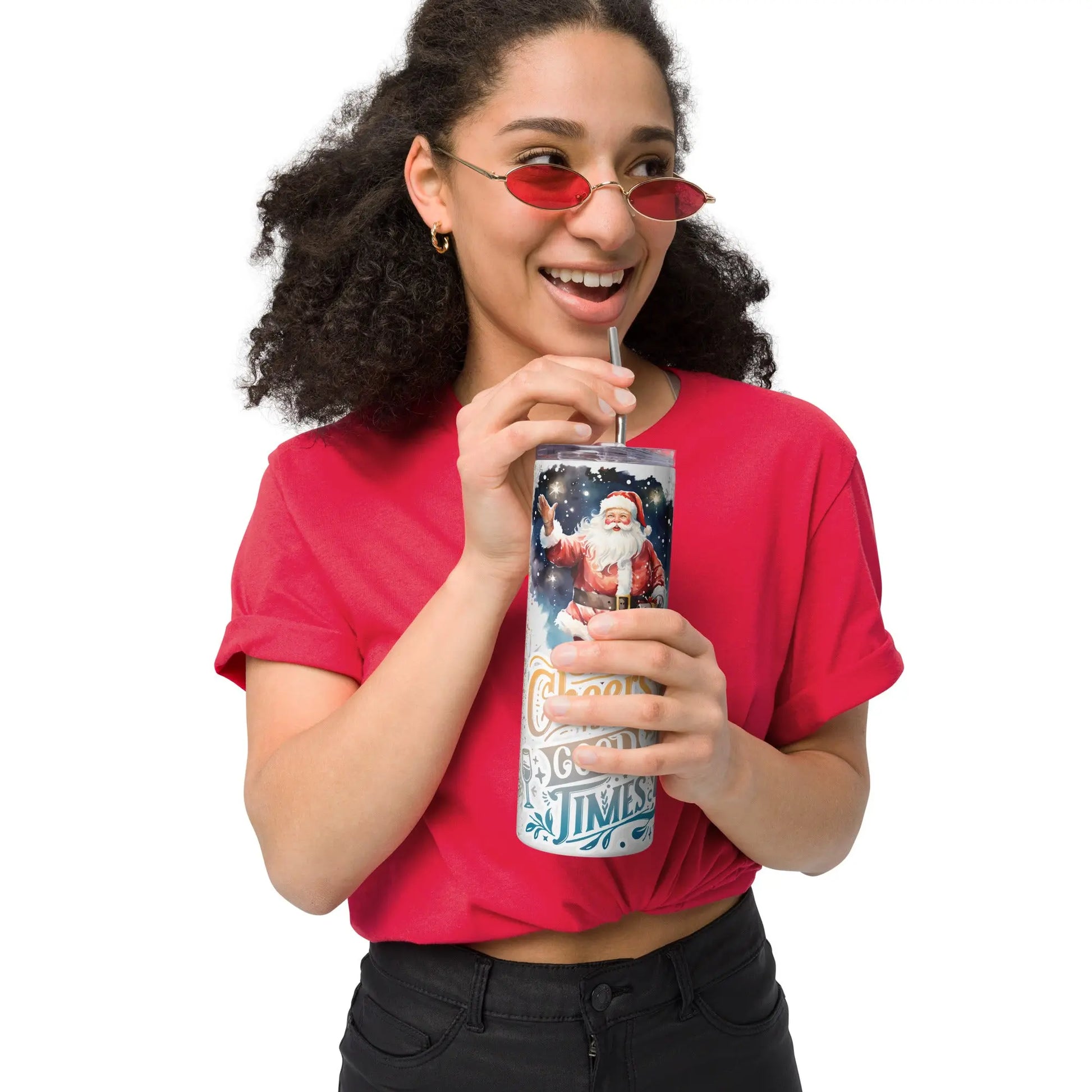 Cheers to Good Times Tumbler image 0