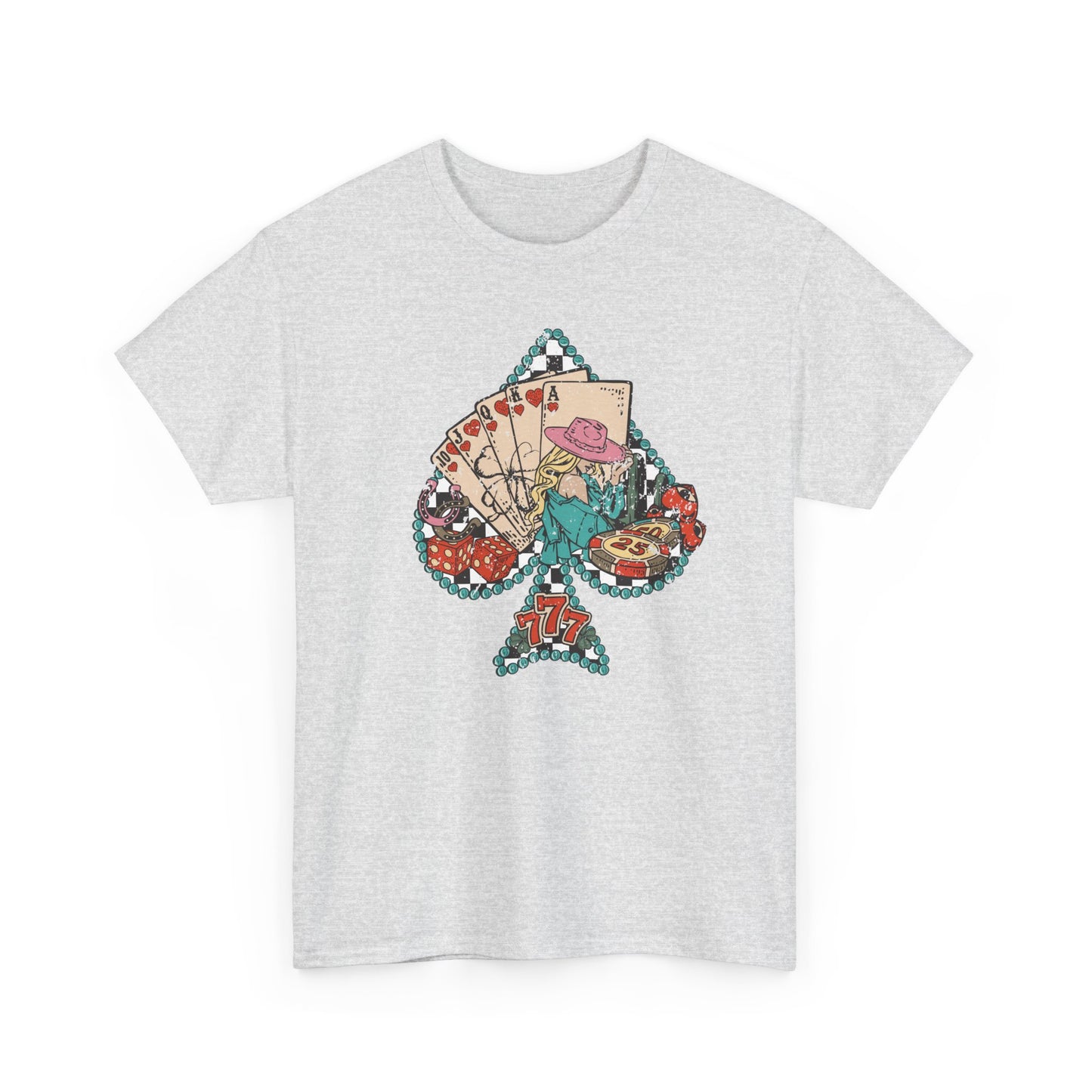 Spade Floral Tarot Tee