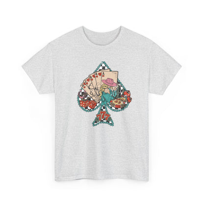 Spade Floral Tarot Tee