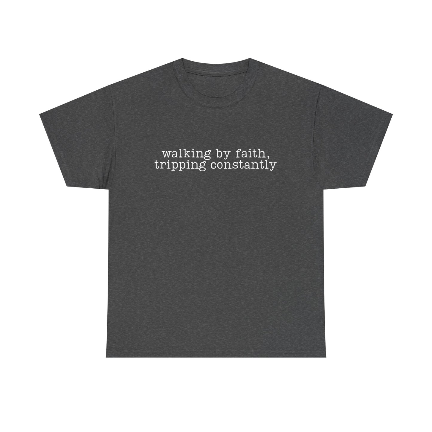 Walking By Faith Crewneck Tee