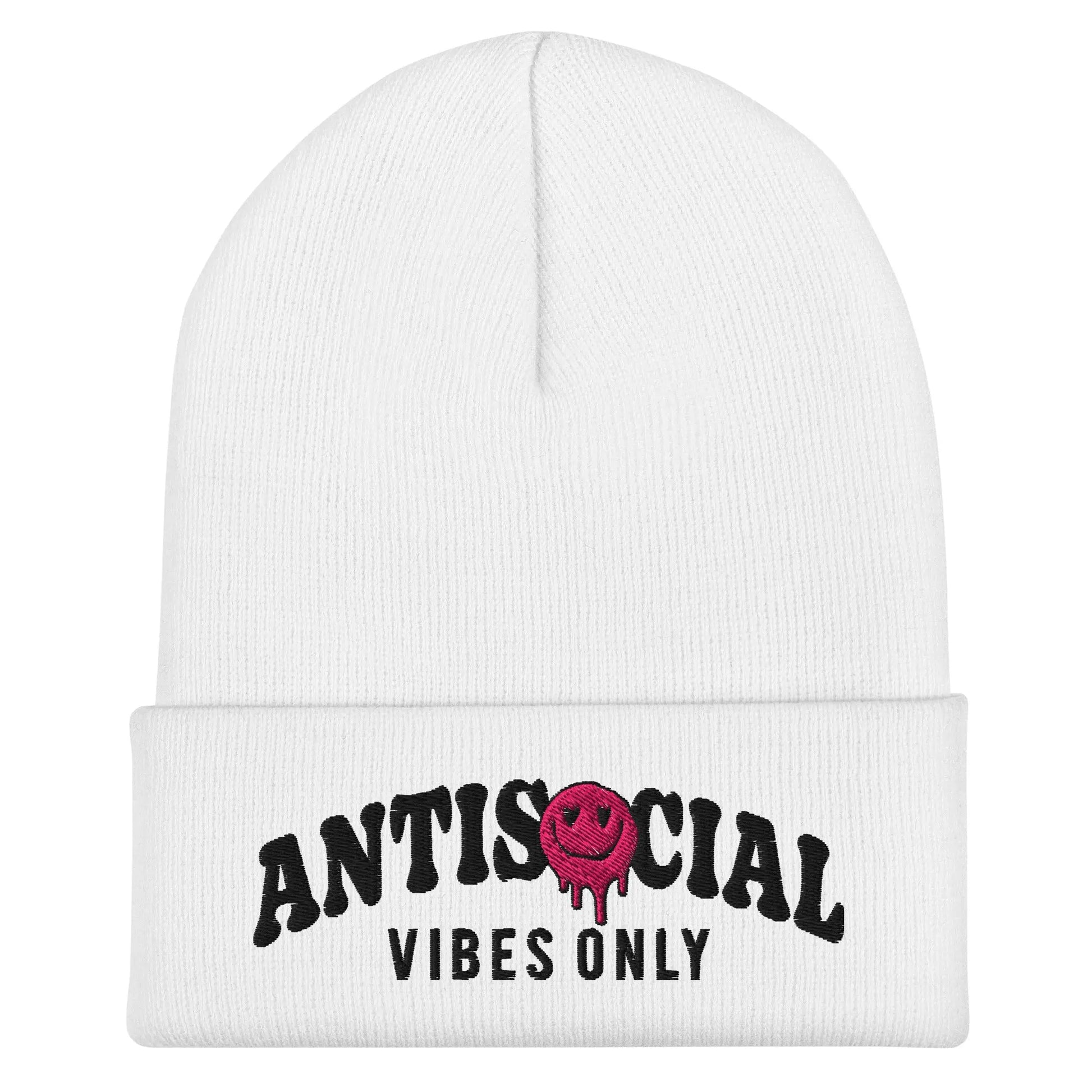 Antisocial Vibes Cuffed Beanie image 12
