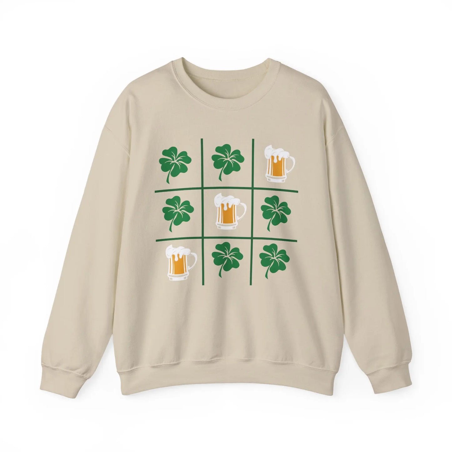 Irish Tic-Tac-Toe Sweatshirt Printify