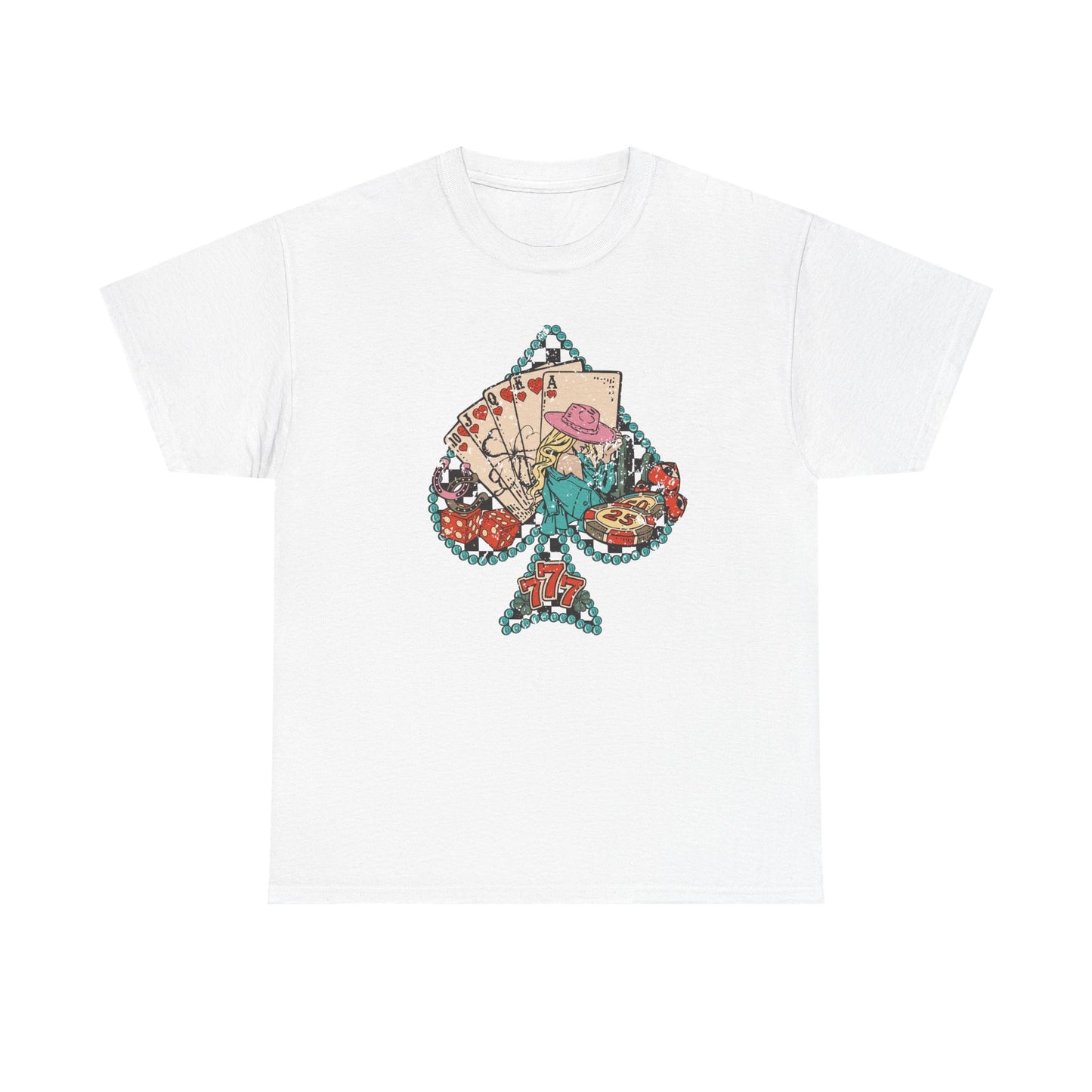 Spade Floral Tarot Tee