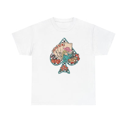 Spade Floral Tarot Tee