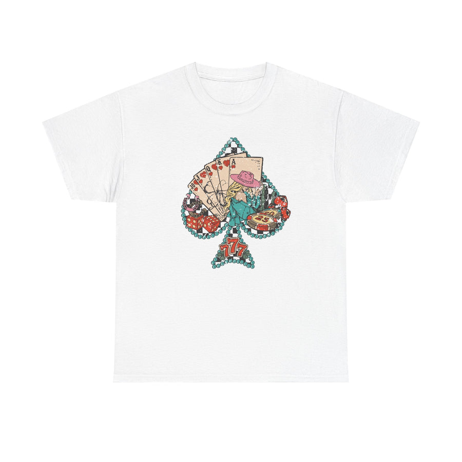 Spade Floral Tarot Tee