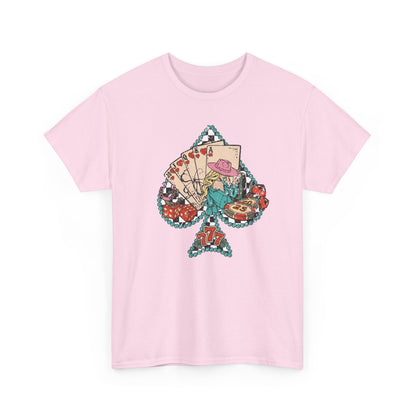 Spade Floral Tarot Tee