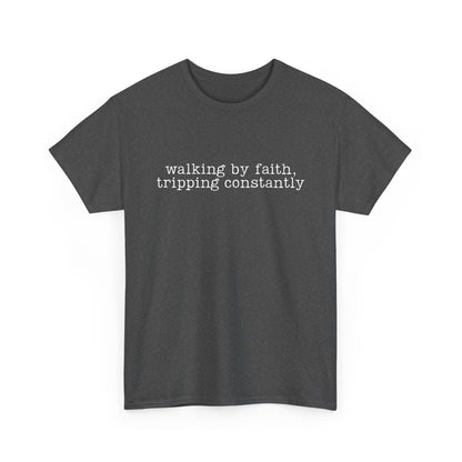 Walking By Faith Crewneck Tee