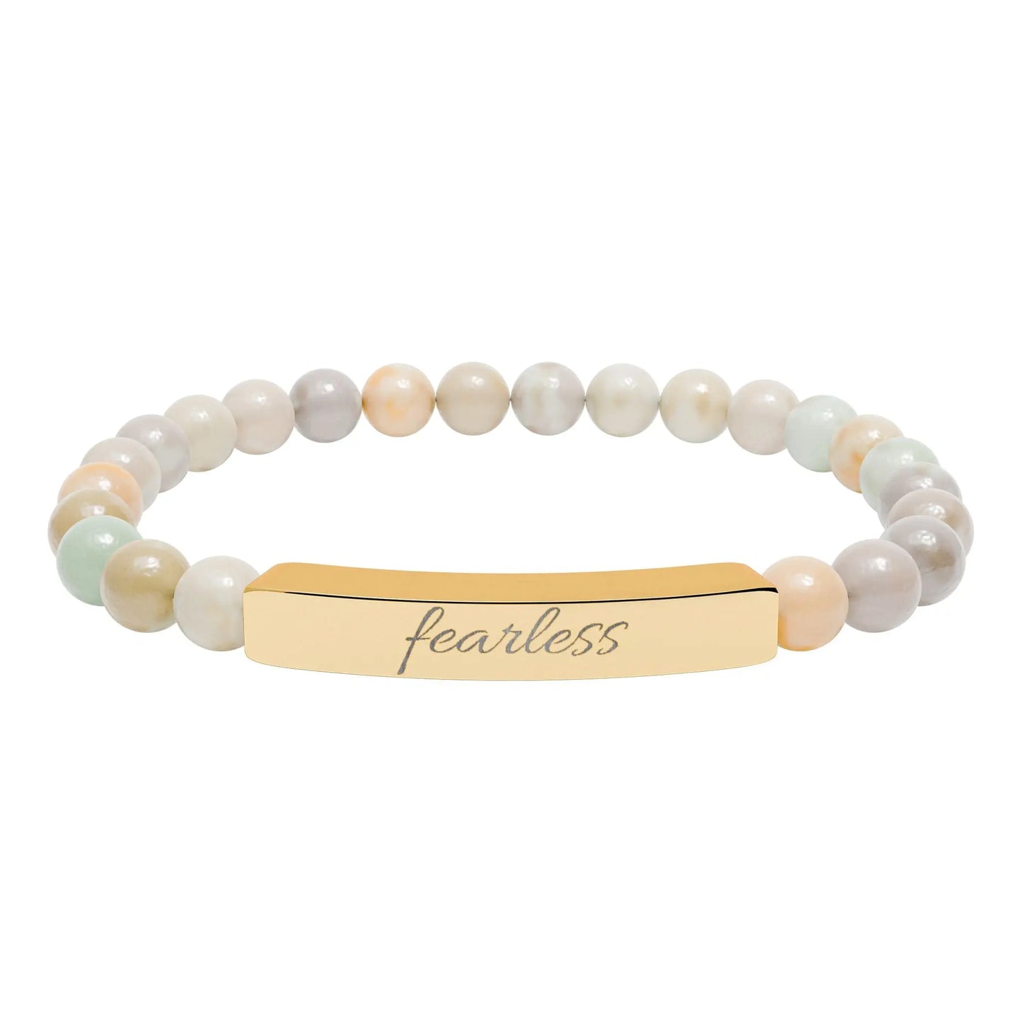 Fearless Natural Stone Bar Bracelet  image 8
