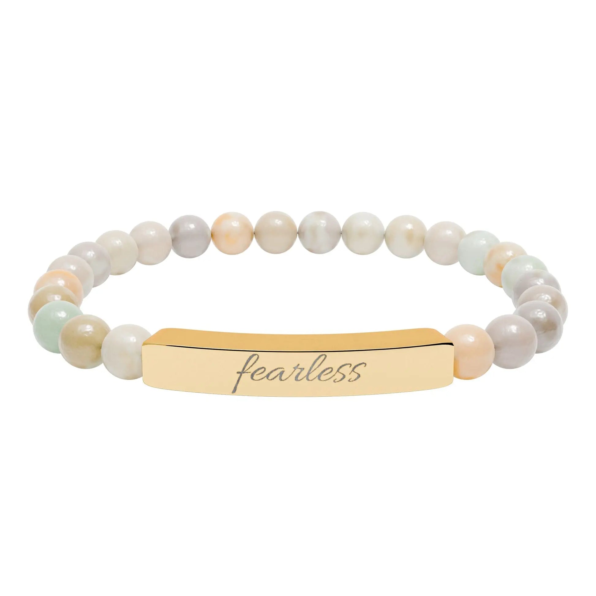 Fearless Natural Stone Bar Bracelet  image 8