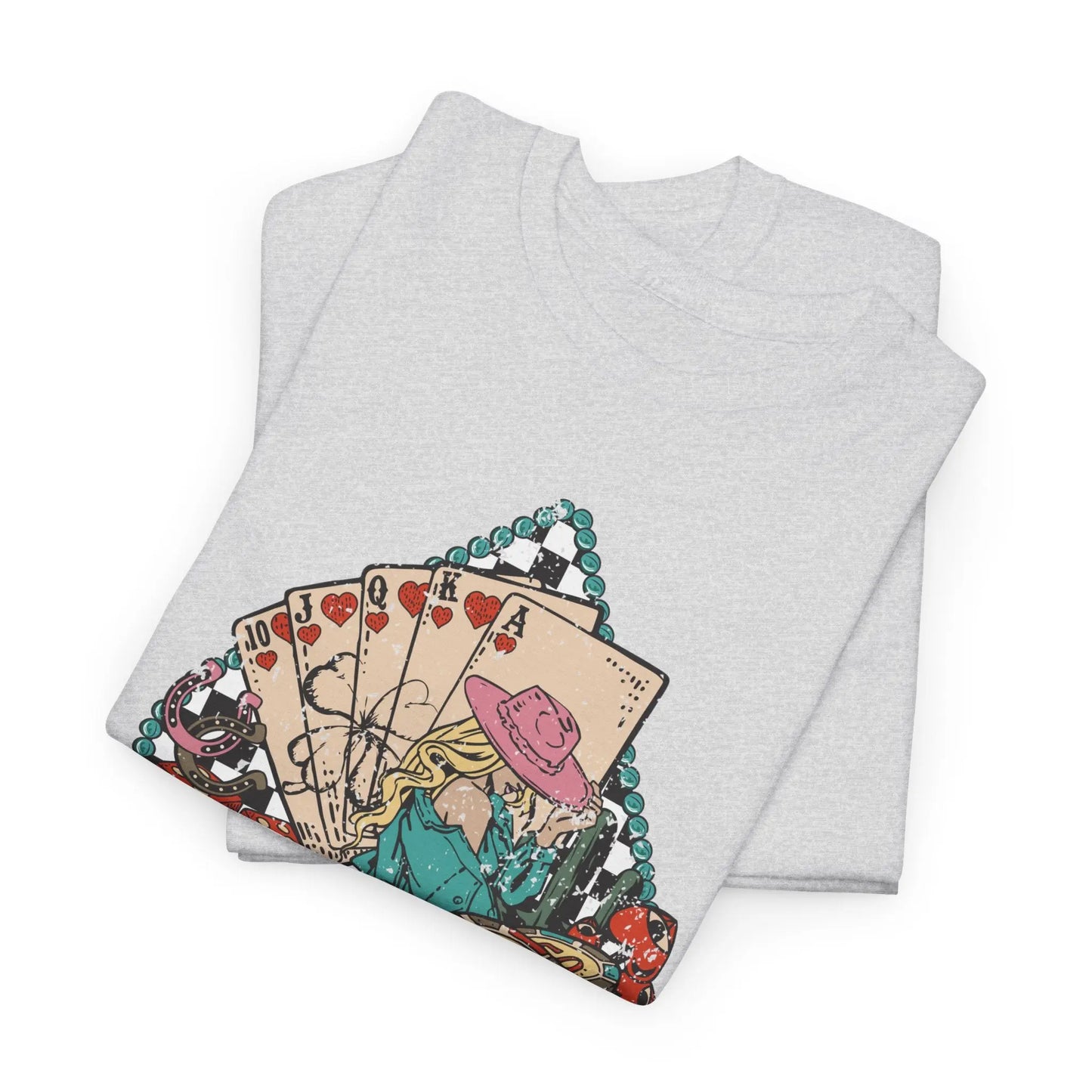 Spade Floral Tarot Tee image 3