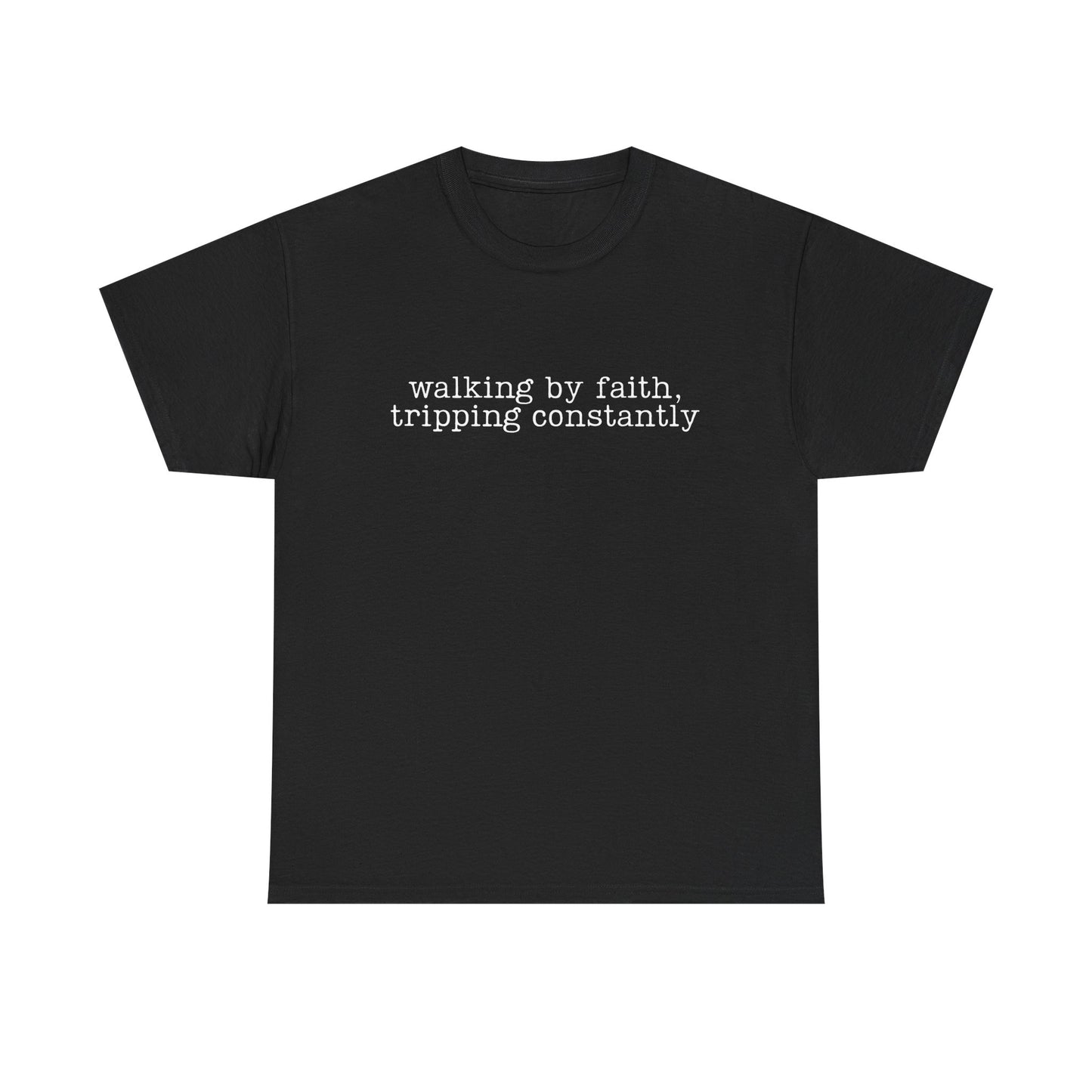 Walking By Faith Crewneck Tee