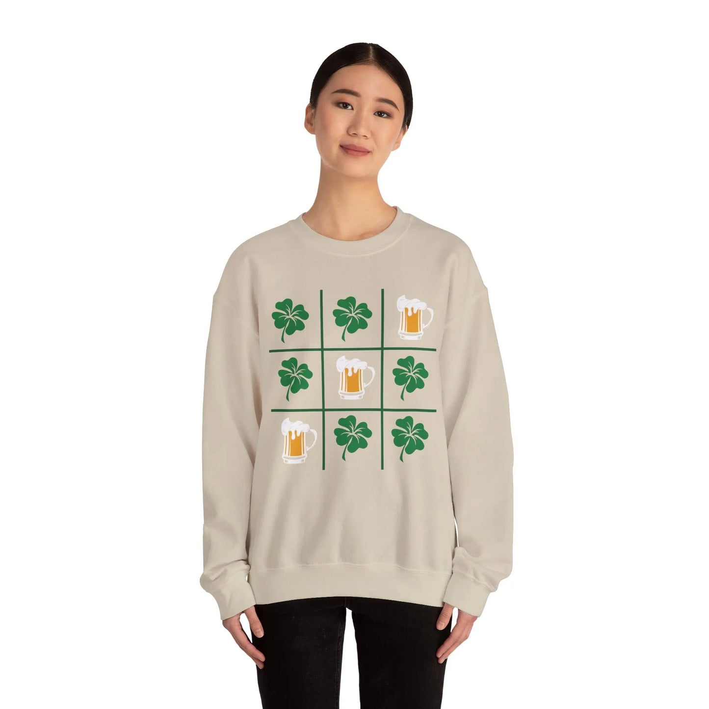 Irish Tic-Tac-Toe Sweatshirt Printify