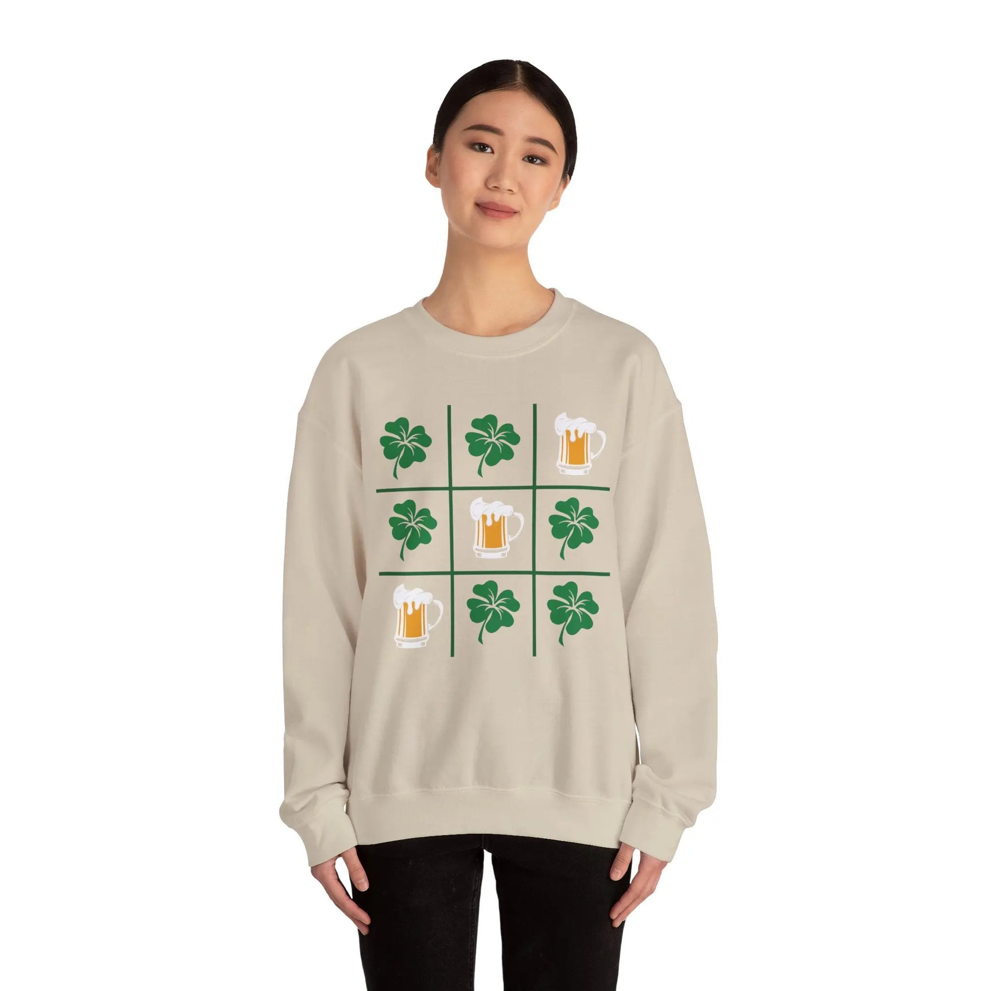 Irish Tic-Tac-Toe Sweatshirt Printify