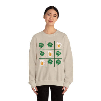 Irish Tic-Tac-Toe Sweatshirt Printify