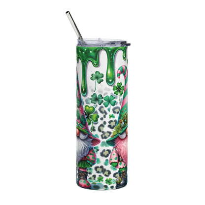 Shamrock Gnomes Tumbler image 2