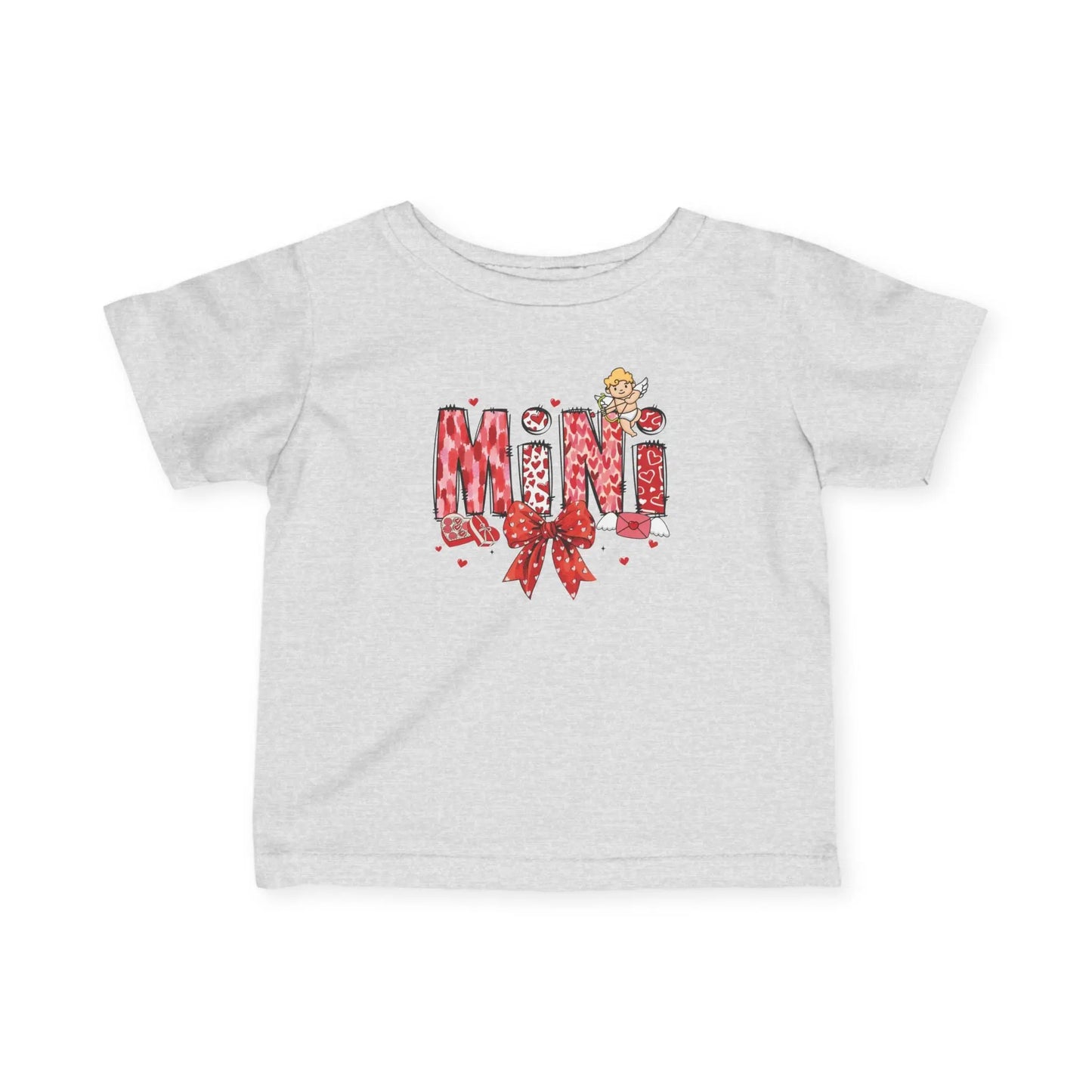 Mini Heart Pattern Baby Tee image 3