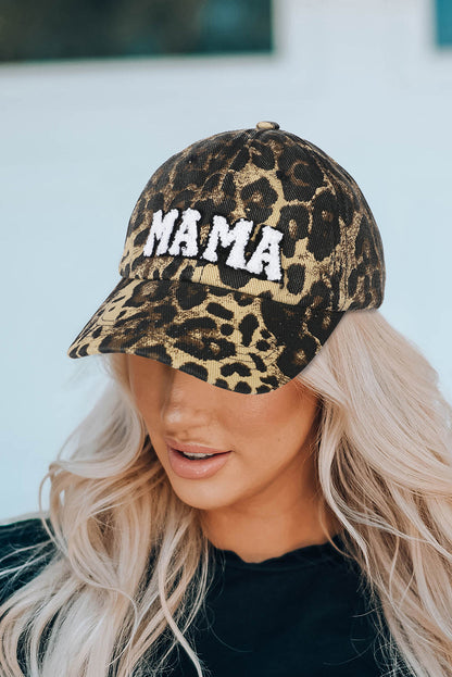 Leopard Mama Baseball Cap