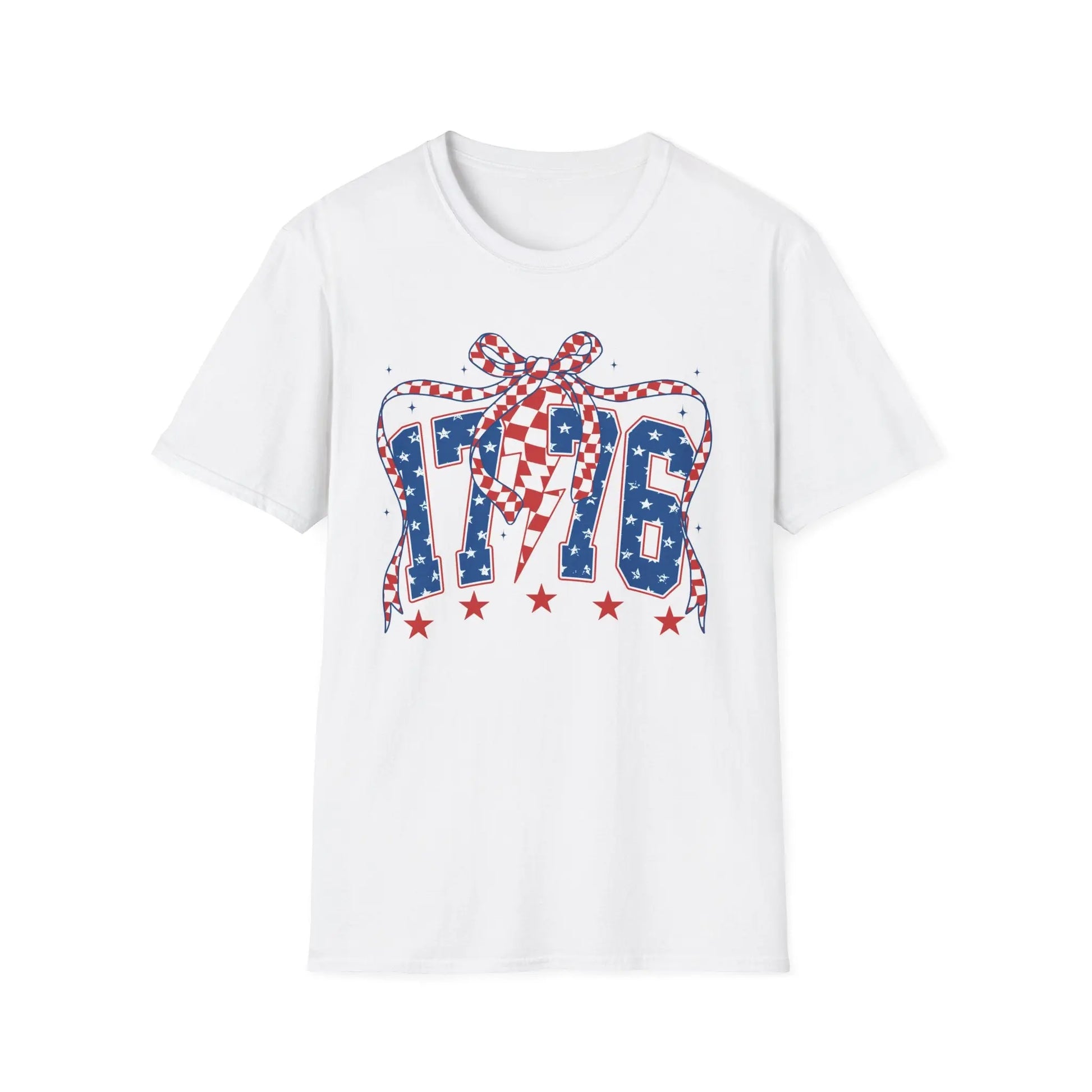 1776 Patriotic Bow Tee image 0