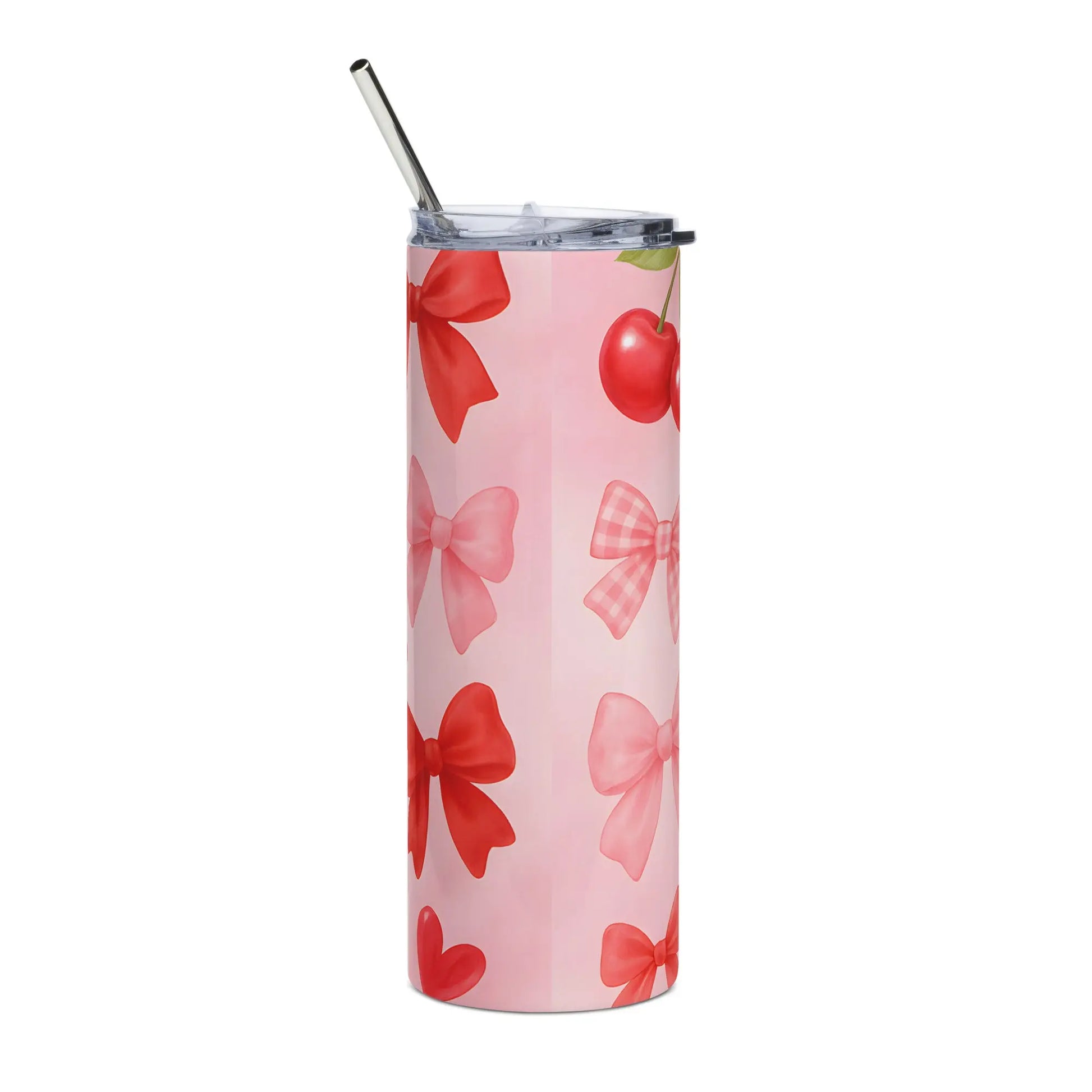 Cherries & Bows Tumbler image 1