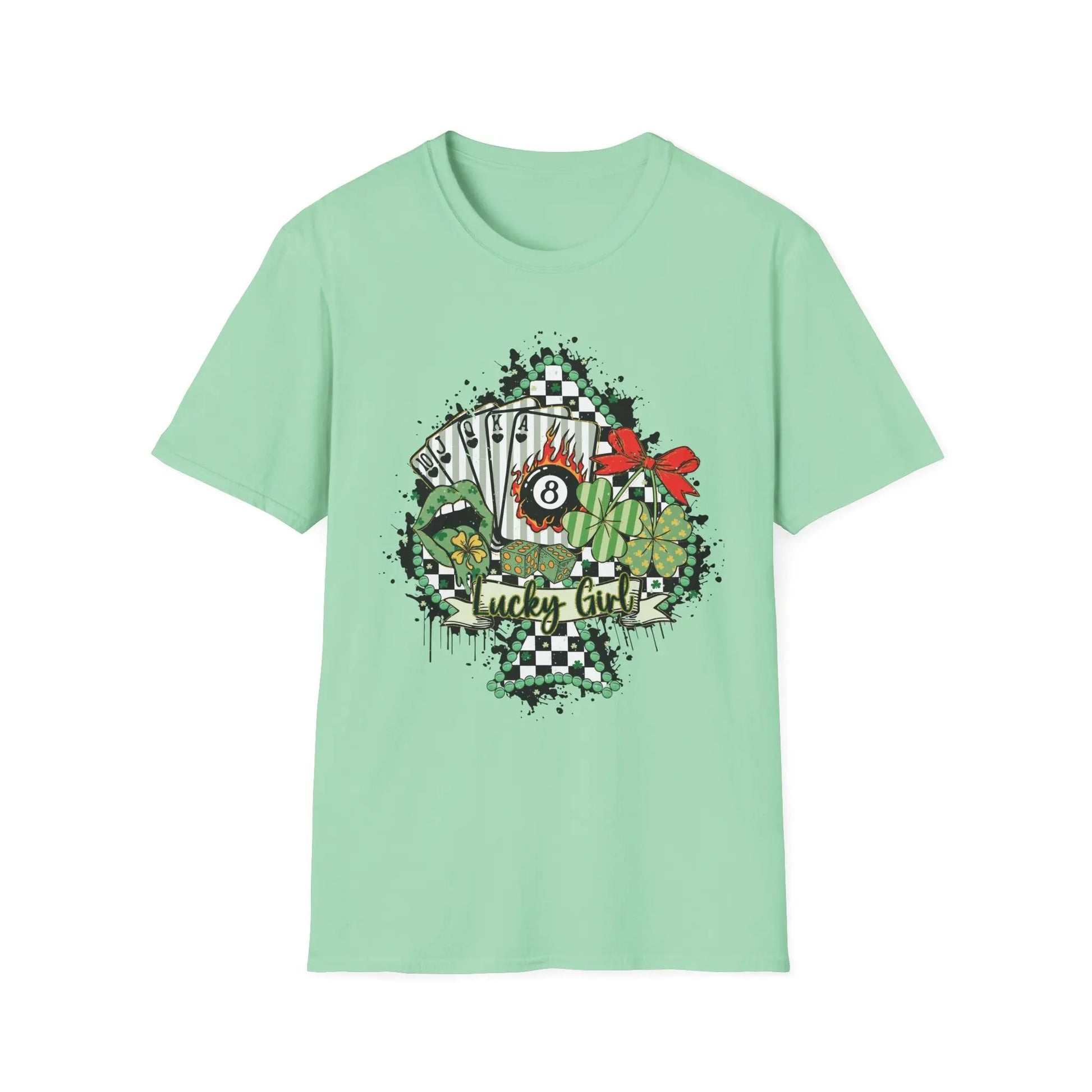 Lucky Spade & 8-Ball Tee image 4