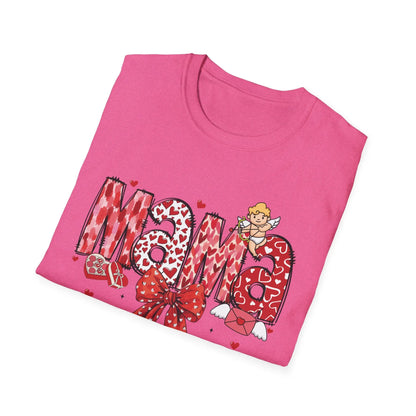 Mama Heart Pattern Tee image 8