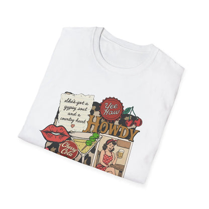 Vintage Pin-Up Western Tee image 2