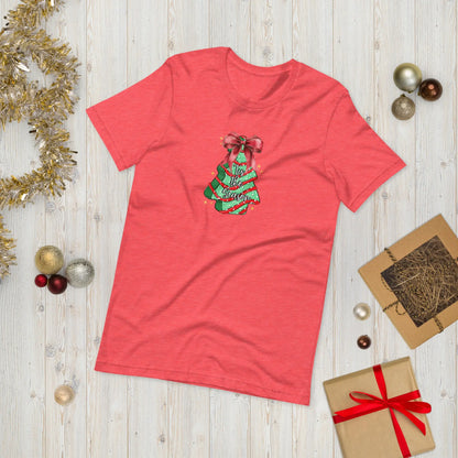 Tis The Season Christmas Cake Tee image 3