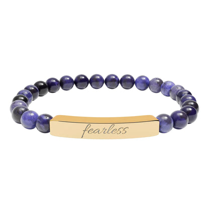 Fearless Natural Stone Bar Bracelet  image 12