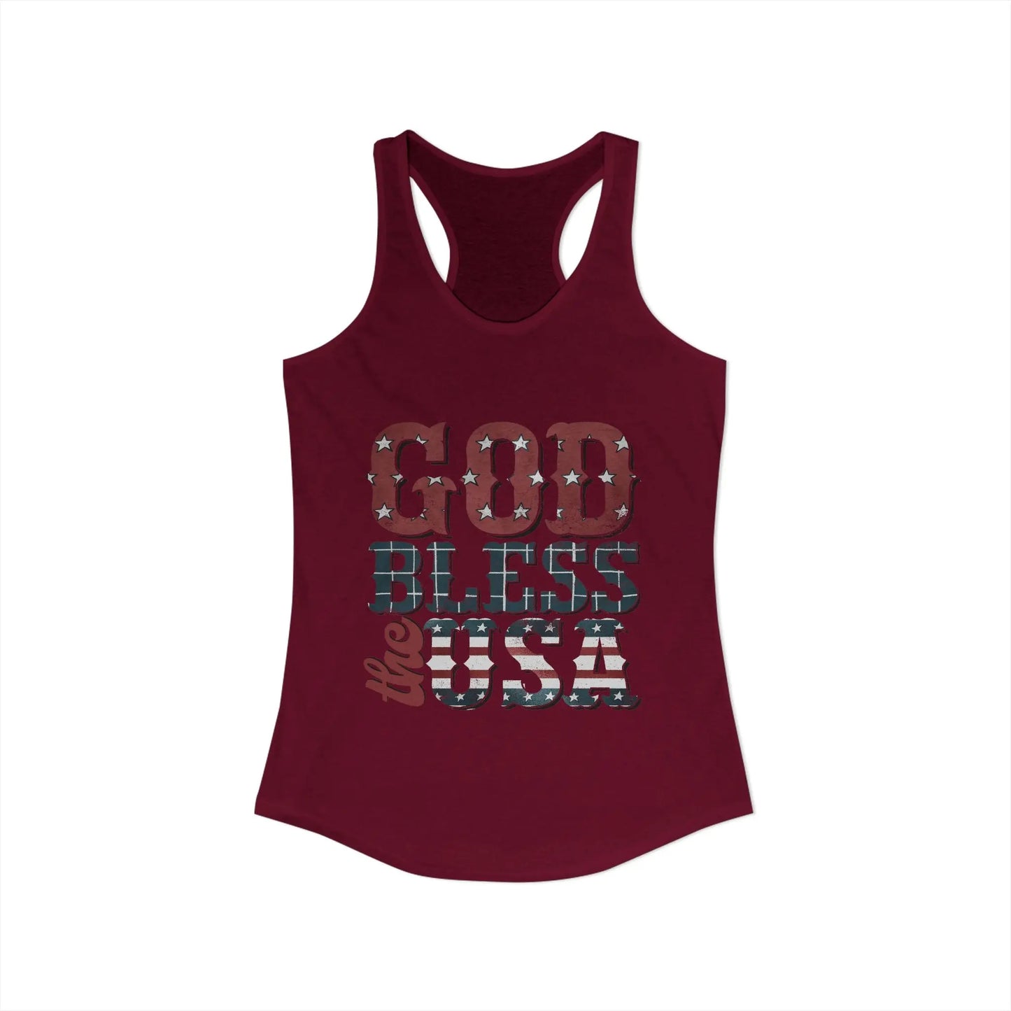 God Bless the USA Racerback Tank image 13
