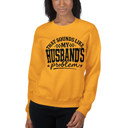 Husband's Problem Sweatshirt image 19