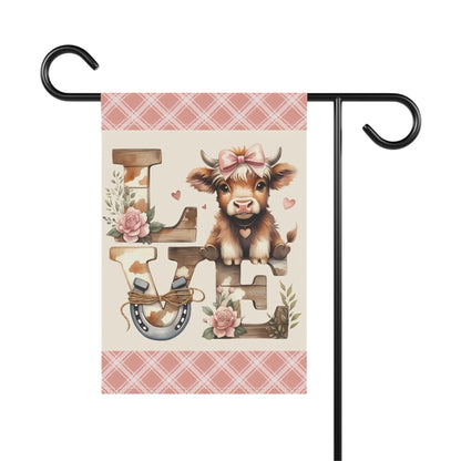 Love Cow Garden Flag  image 2