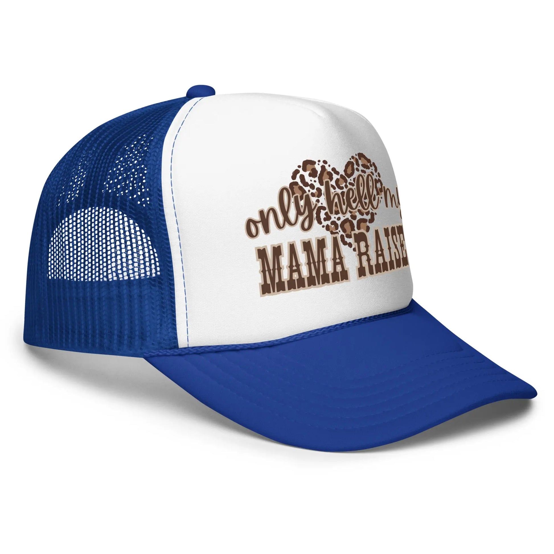 Only Hell Mama Raised Trucker Hat image 9