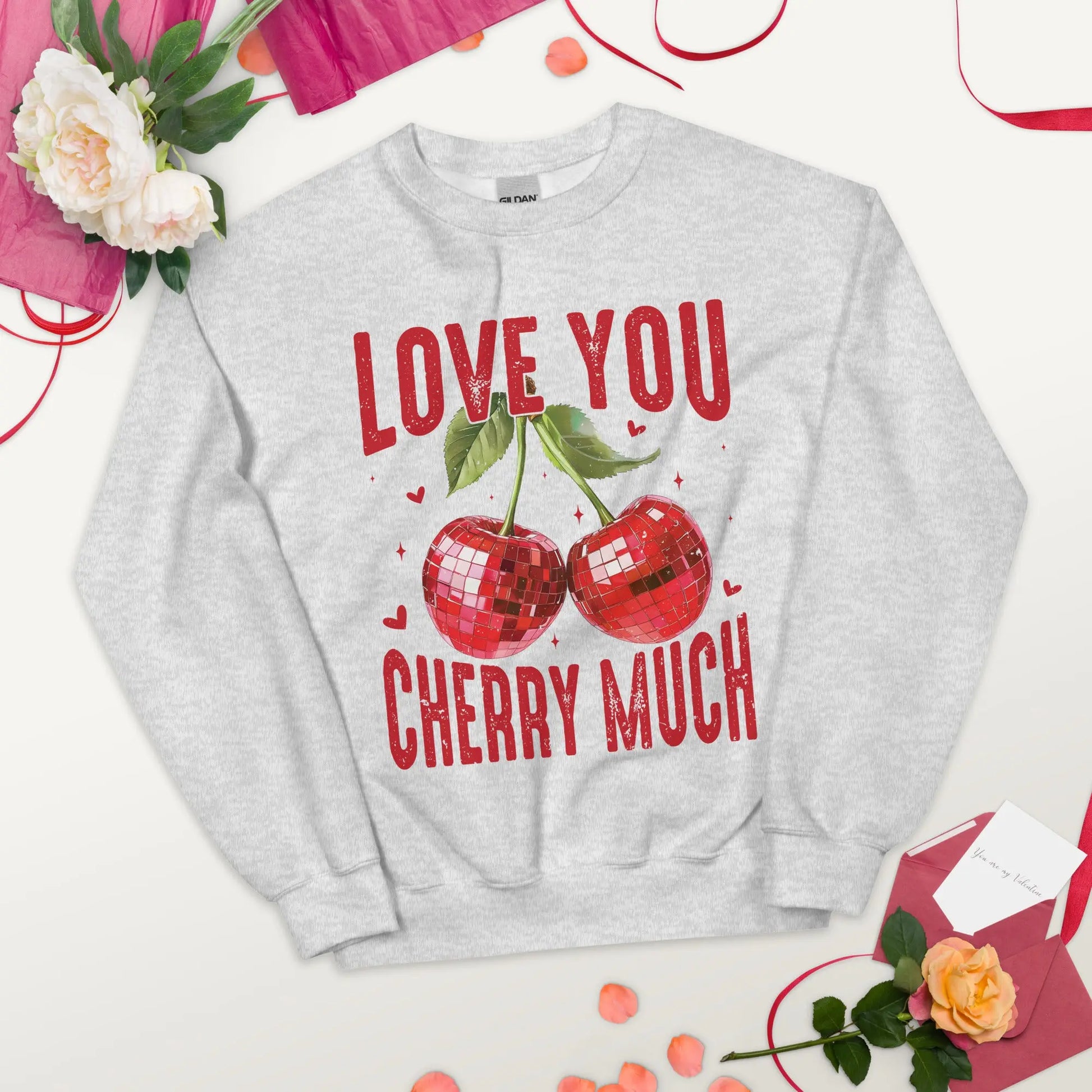 Love You Cherry Much Sweatshirt image 4