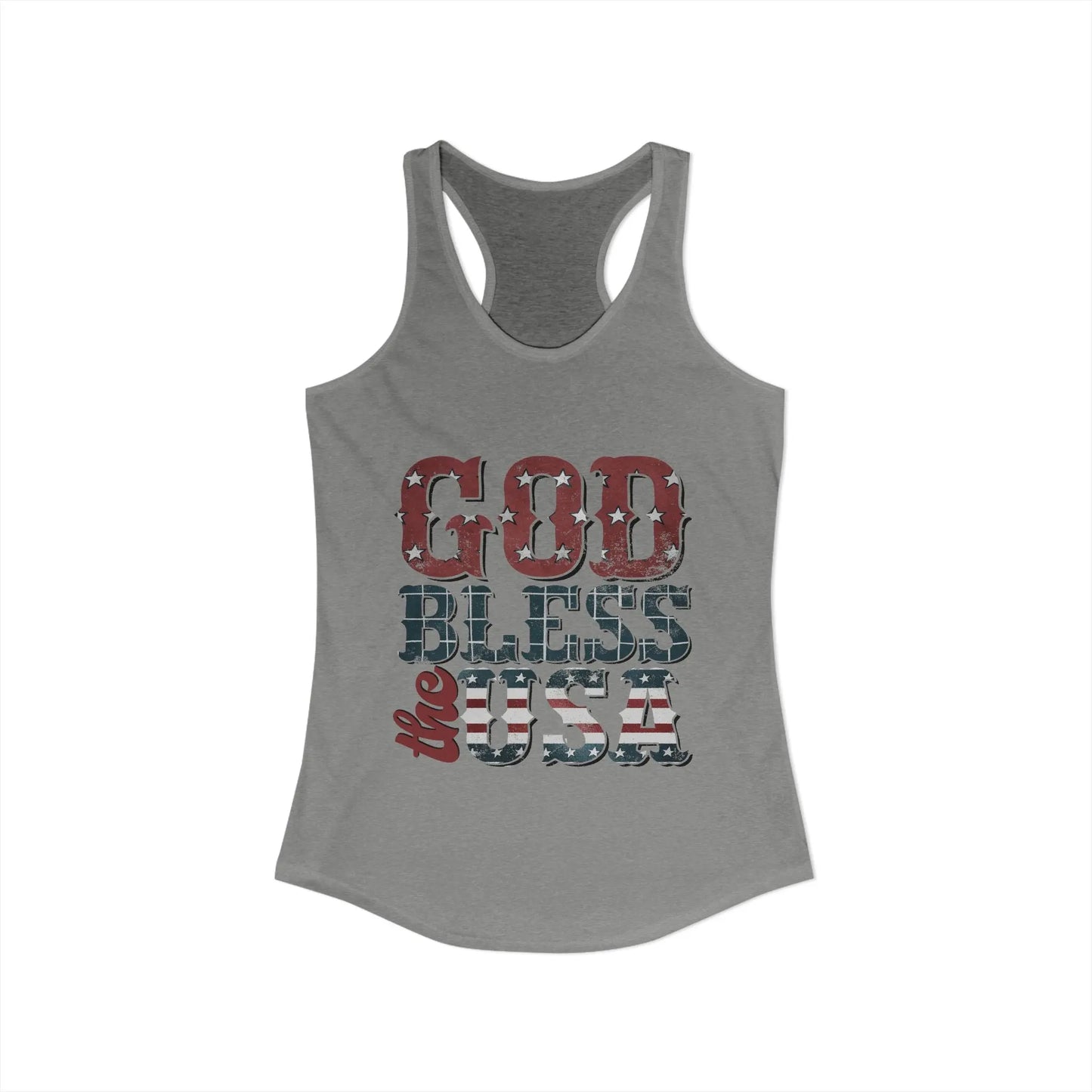 God Bless the USA Racerback Tank image 5