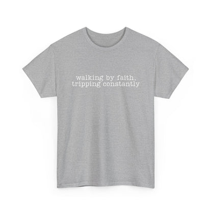Walking By Faith Crewneck Tee