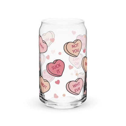 Anti-Valentine Candy Hearts Glass image 4