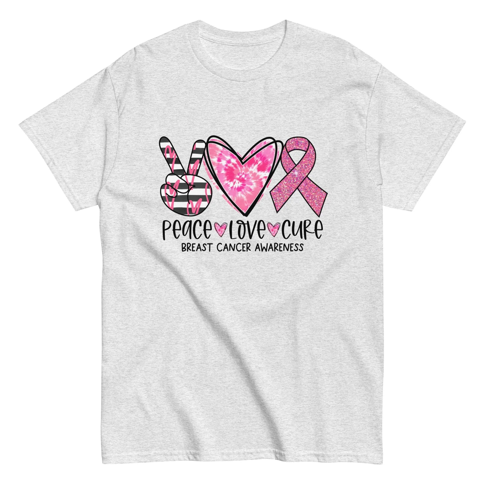 Peace, Love, Cure BCA Tee image 6