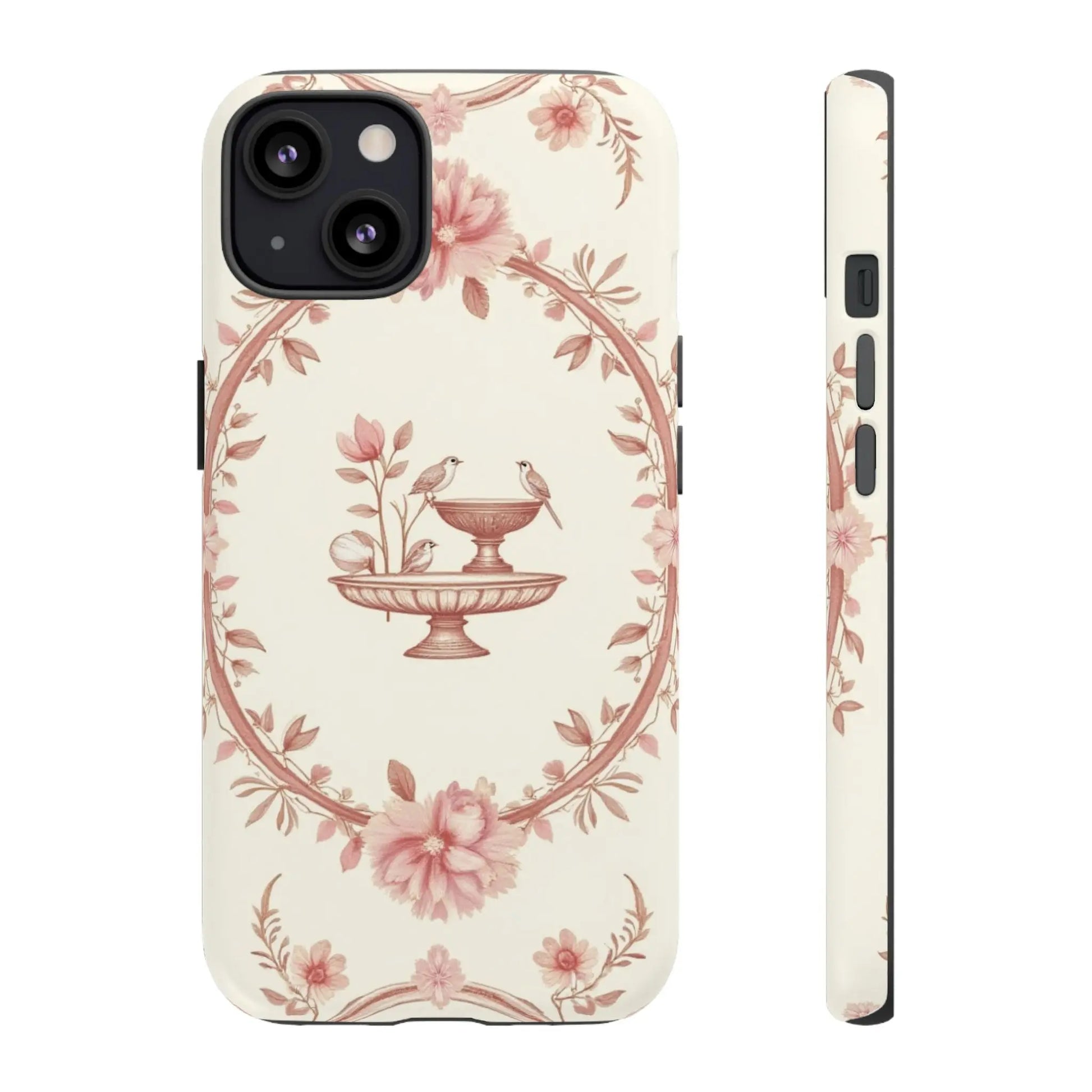 Vintage Floral Fountain Tough Phone Case image 2