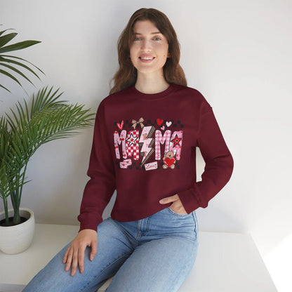 Checkered Valentine Mama Sweatshirt image 11