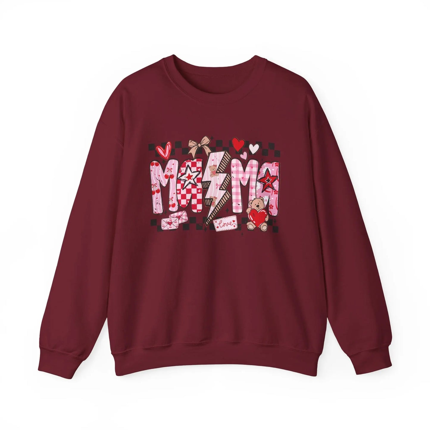 Checkered Valentine Mama Sweatshirt image 10