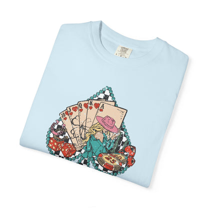 Ace of Spades Floral Card Tee