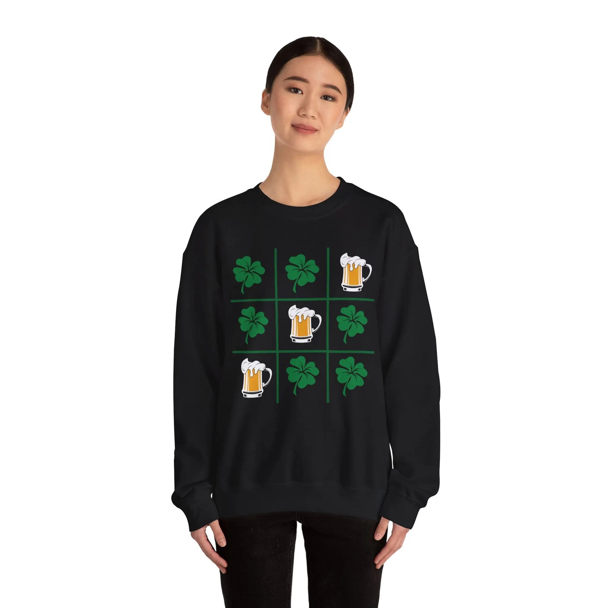 Irish Tic-Tac-Toe Sweatshirt Printify