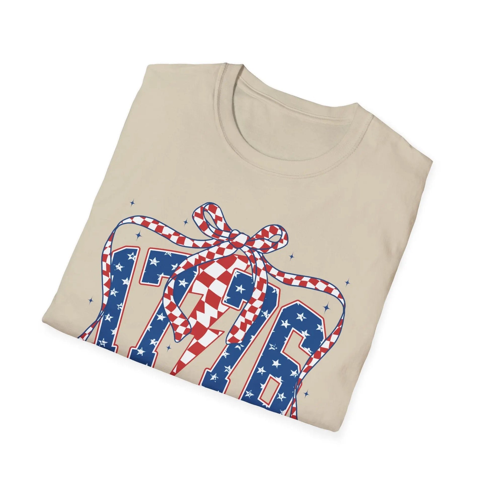 1776 Patriotic Bow Tee image 5