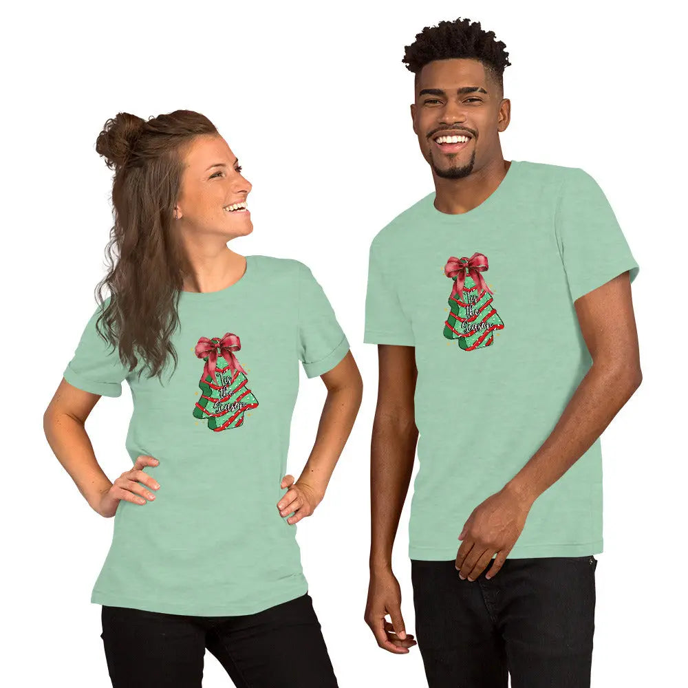 Tis The Season Christmas Cake Tee image 11